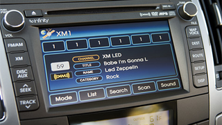2009 Hyundai Sonata First To Feature New XM GUI